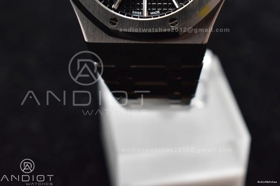 SS SS APSF DailyWear Bracelet Royal 15500 41mm 1:1 Dial Black on Super Oak Clone Textured Best A4302 Edition 443 0920